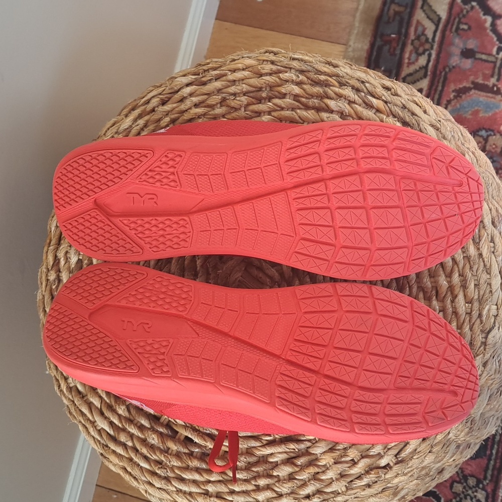 TYR Mens‎ Red Techknit Crossfit Training Sneakers Size 13 - Picture 6 of 8